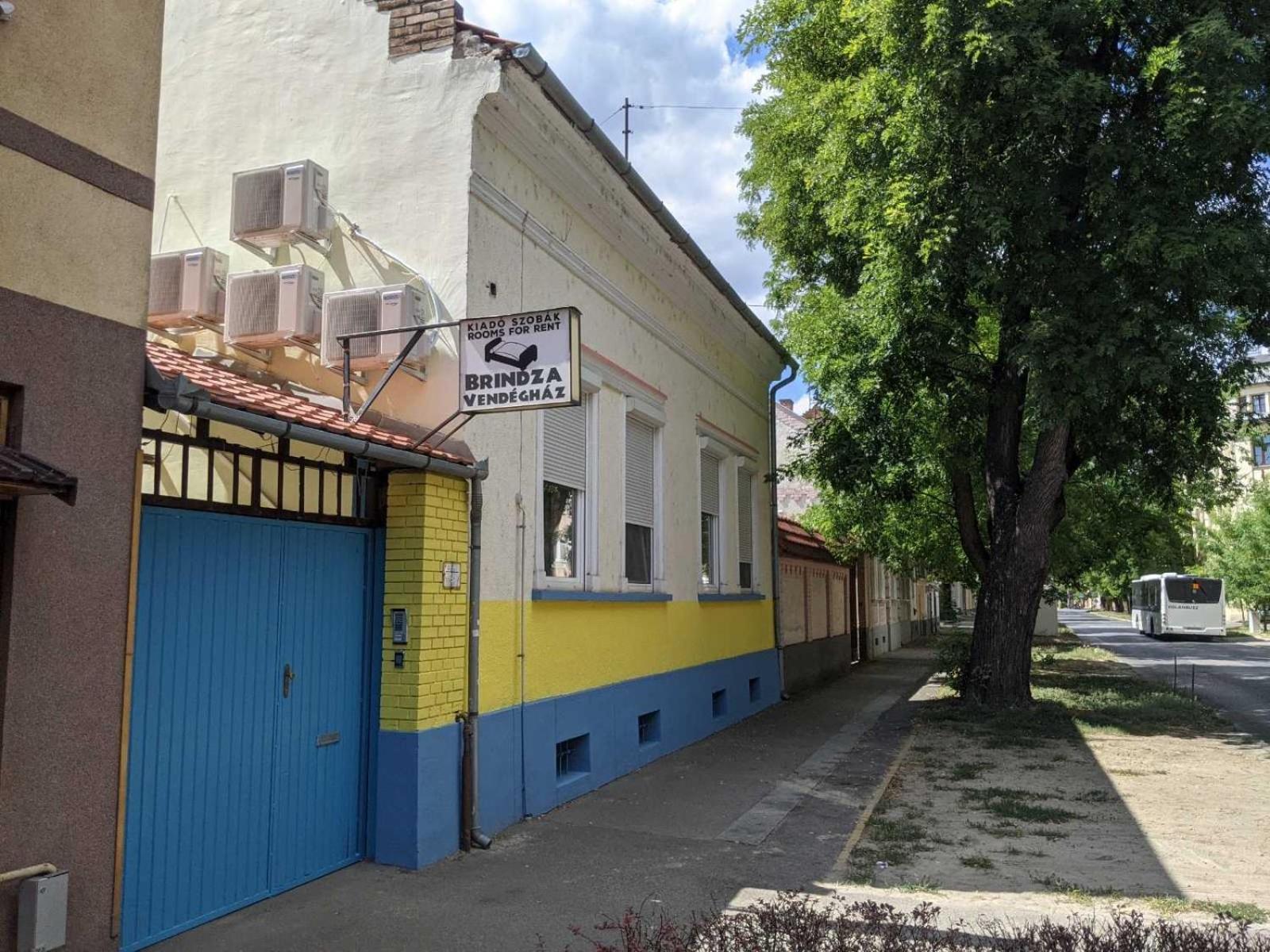 Brindza Vendeghaz Hotel Szeged Exterior photo